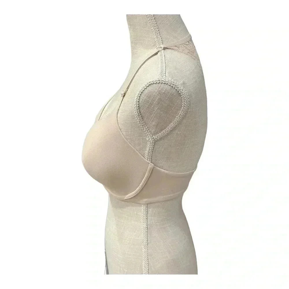 Victoria’s Secret Body by Victoria Nude Racerback Perfect Coverage Size 32DDD